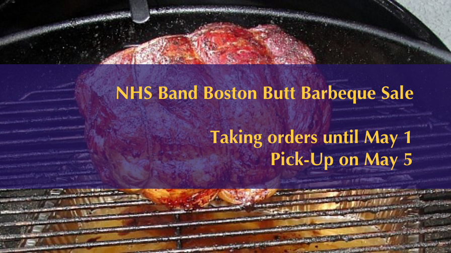 Thumbnail for the post titled: 2018 Boston Butt Sale to Benefit NHS Band