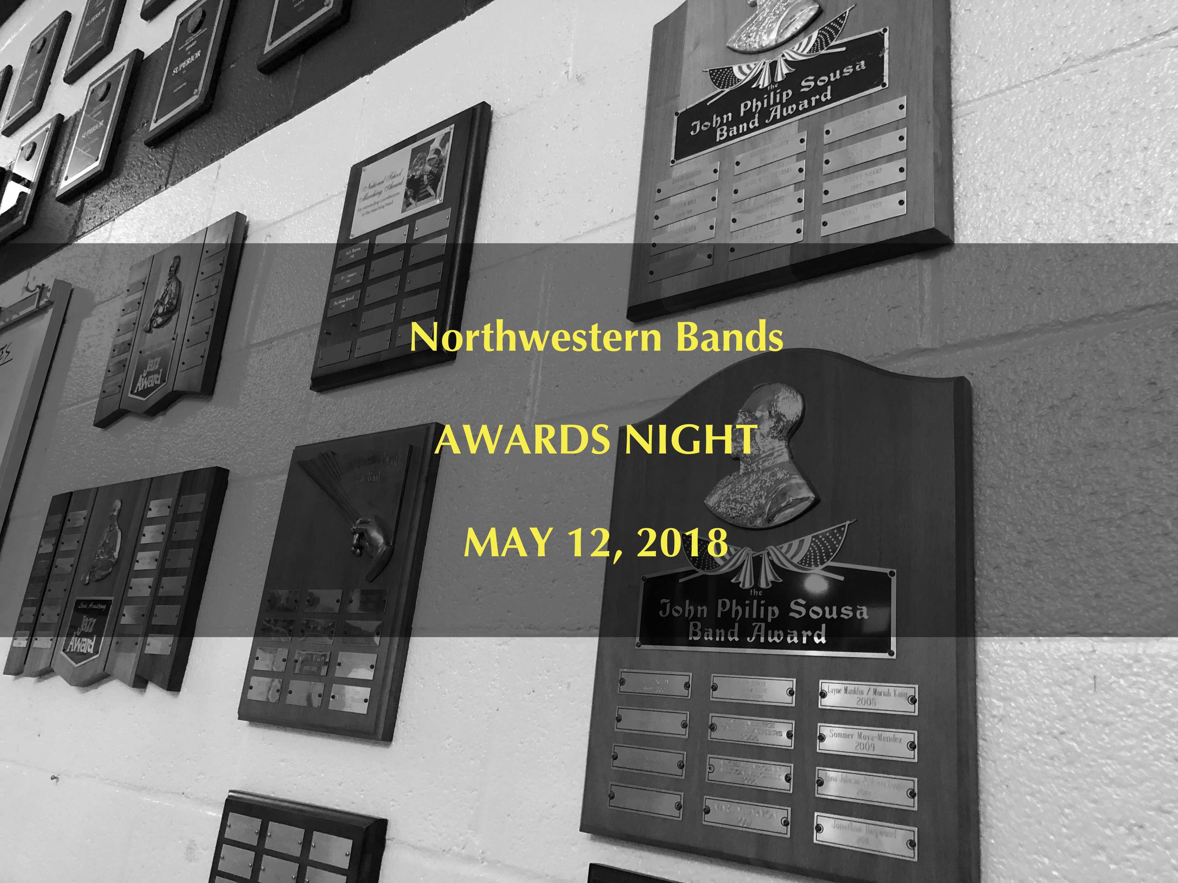 Thumbnail for the post titled: 2018 Band Awards Night